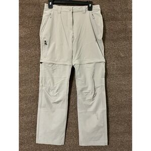McKinley Pants Convertible Dry plus XS New No Tags Light Gray Hiking Outdoor